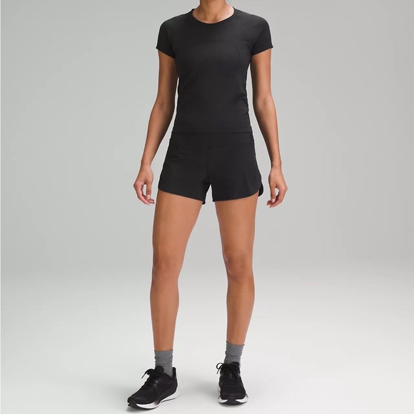 Lululemon Speed Up Black Shorts (Size 4) - Picture 6 of 6